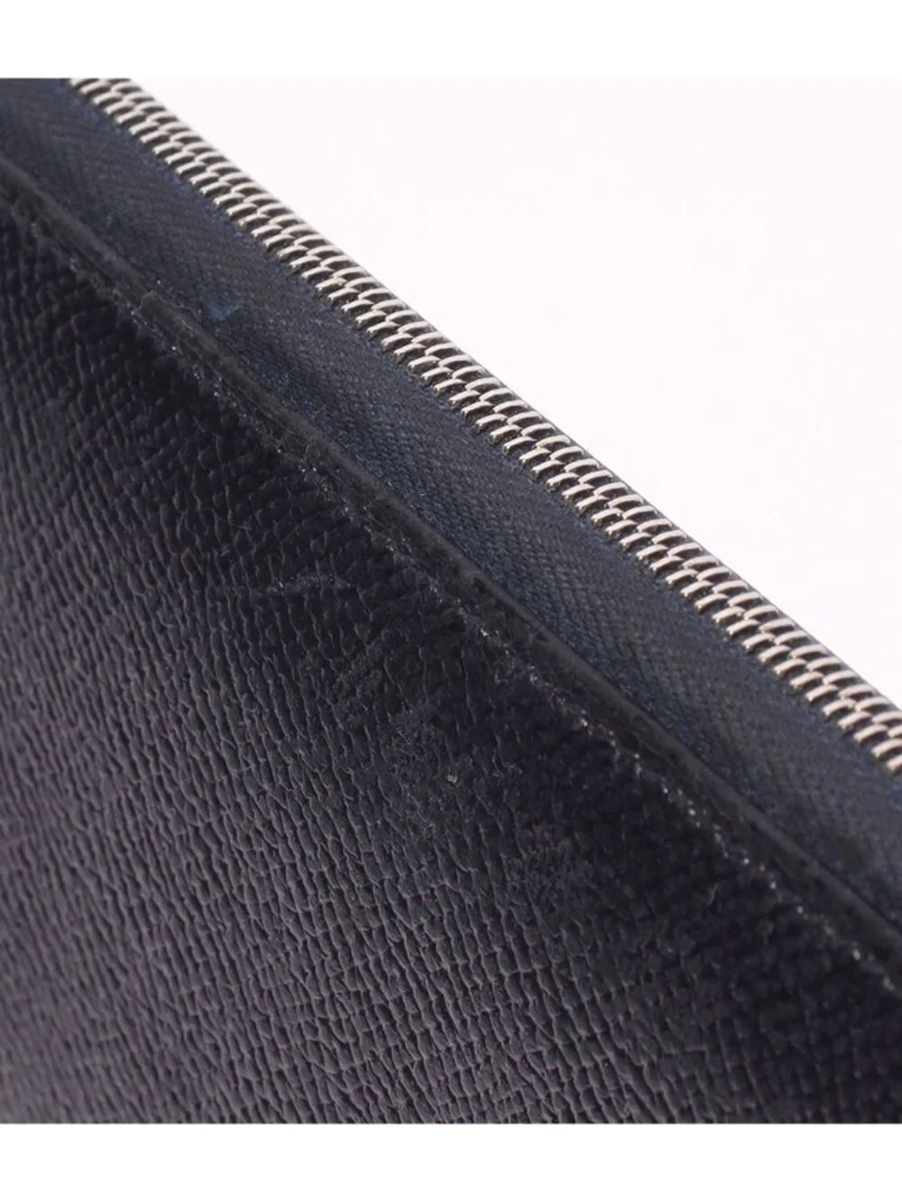 Hermes Zip Around Wallet Silver Azap Silk'in
